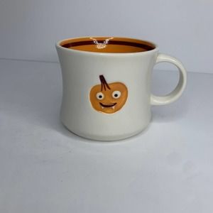 STARBUCKS | Etched Vampire Pumpkin Halloween Mug 2006
